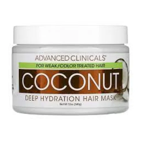 Advanced Clinicals Coconut Oil Hair Repair Mask