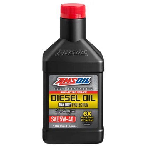 AMSOIL Signature Series Max-Duty Synthetic Diesel Oil 5W-40