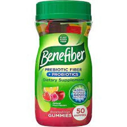 Benefiber Prebiotic Fiber + Probiotics Gummies