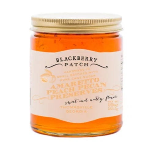 Blackberry Patch Amaretto Peach Pecan Fruit Preserves