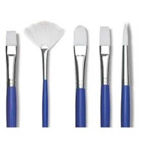 Blick Scholastic Wonder White Synthetic Brushes and Sets