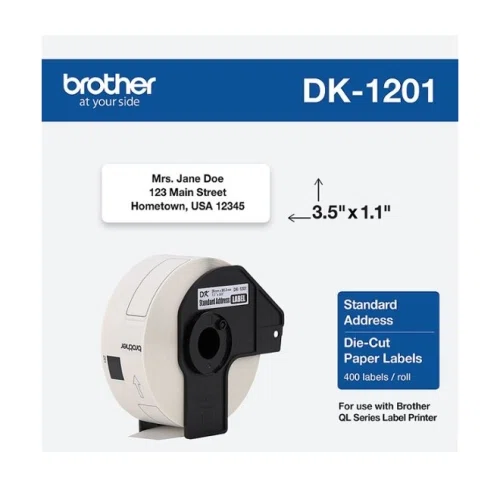 Brother DK120124PK Paper Labels