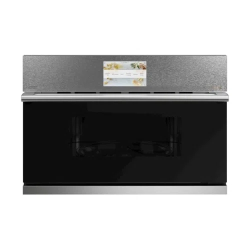 Café Smart Five in One Wall Oven with 240V Advantium Technology in Platinum Glass