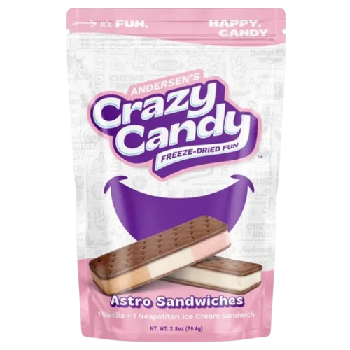 Crazy Candy Astro Sandwiches