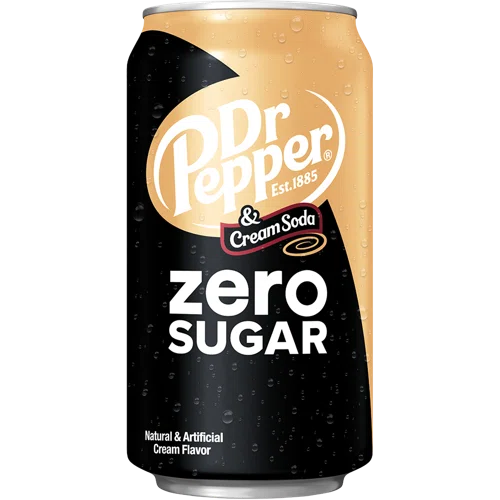 Dr Pepper & Cream Soda Zero Sugar