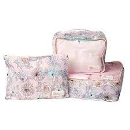 Erin Condren Flora Packing Cube Set of 3