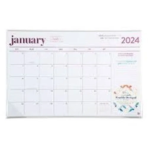 Erin Condren Metallic Monthly Deskpad