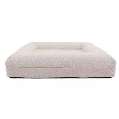 Estilo Living Comfy Boucle Memory Foam Dog Bed