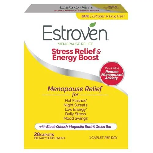 Estroven Menopause Relief Stress Relief & Energy Boost