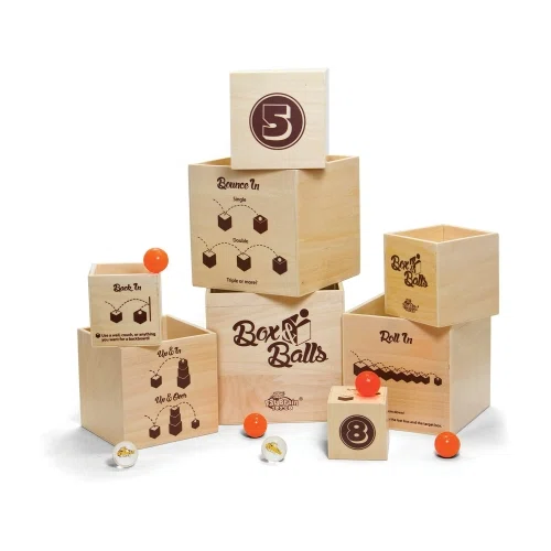 Fat Brain Toys Box & Balls