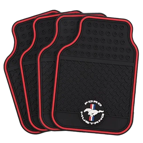 Ford Mustang Car Mat Coaster Set