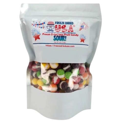 Freeze Dried USA Sour Skittles Candy