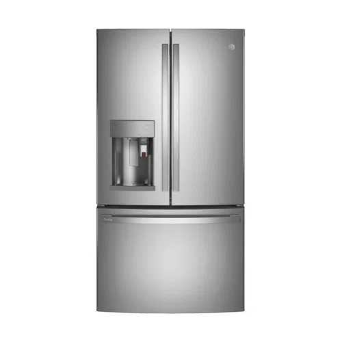 GE Profile 27.7 Cu. Ft. Smart Fingerprint Resistant French-Door Refrigerator with Keurig Brewing System