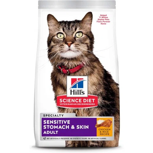 Hill's Science Diet Adult Sensitive Stomach & Skin Cat Food