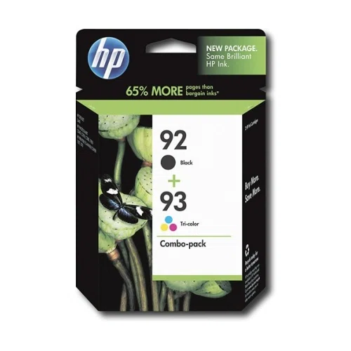 HP 92 93 Tri-colour Original Ink Cartridges