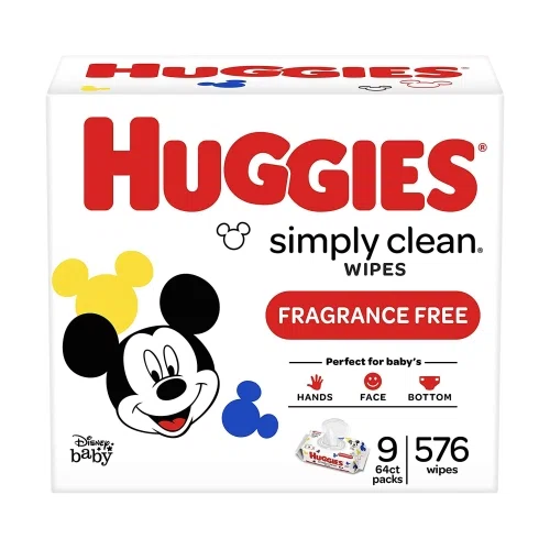 Huggies Simply Clean Fragrance Free Baby Wipes