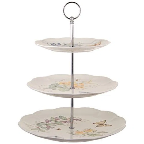 Lenox Butterfly Meadow 3-Tiered Server