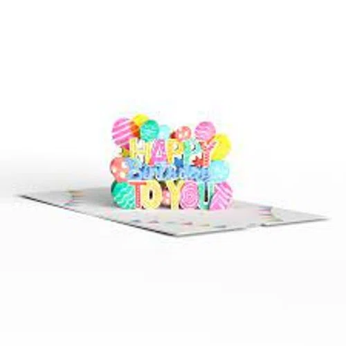 Lovepop Let's Celebrate Birthday Pop-Up Card