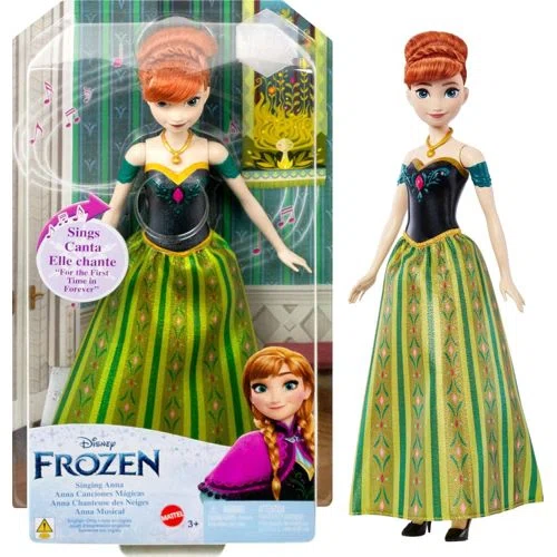 Mattel Disney Frozen Singing Anna Doll