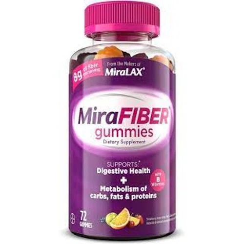 MiraLAX New MiraFIBER Gummies