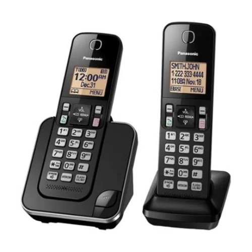 Panasonic 2 Handset TGC3 Cordless Phone