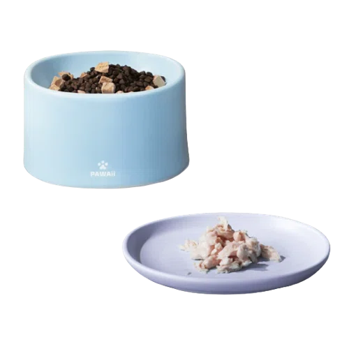 PAWAii Combined Type Elevated Cat Bowl