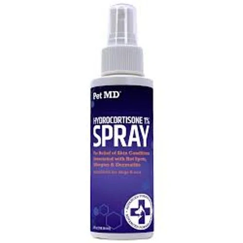 Pet MD Hydrocortisone Quick Relief Spray for Dogs, Cats & Horses