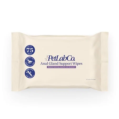 Petlab Co. Anal Gland Support Wipes