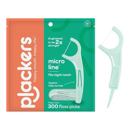  Plackers Micro Line Floss Picks