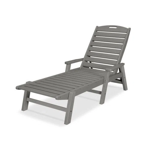 Polywood Nautical Chaise with Arms