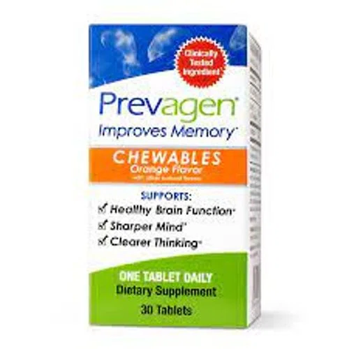 Prevagen Regular Strength Orange Flavor Chewables