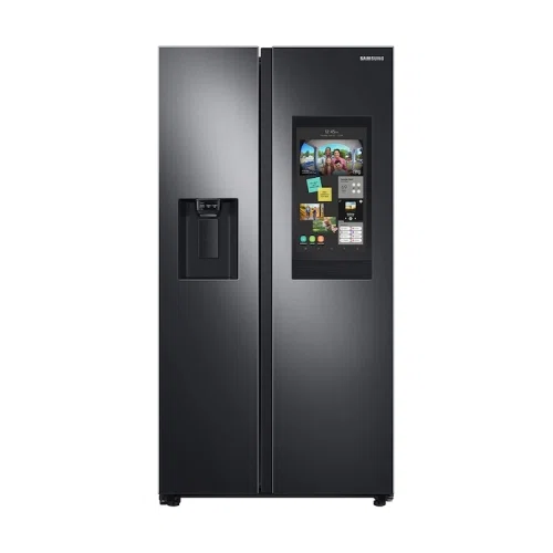 Samsung 22 cu. ft. Counter Depth Side-by-Side Refrigerator with Touch Screen Family Hub