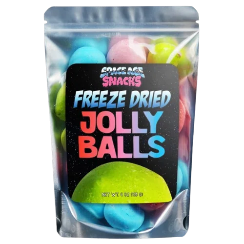 Space Age Snacks Freeze Dried Jolly Balls Candy