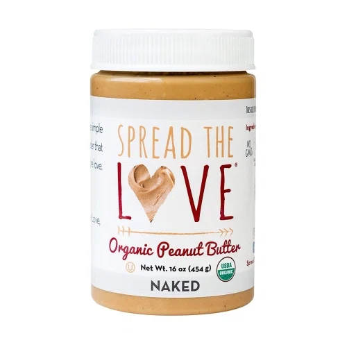 Spread The Love NAKED Organic Peanut Butter