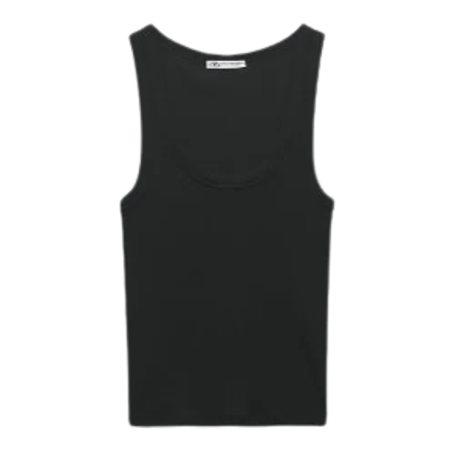 Zara Ribbed Tank Top